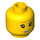 LEGO Gelb Unicorn Girl Minifigure Kopf (Sicherheitsbolzen) (3626 / 19146)