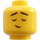 LEGO Yellow Violin Kid Head (Recessed Solid Stud) (3626)
