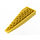LEGO Geel Wig 10 x 3 x 1 Dubbele Afgerond Links (50955)