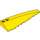 LEGO Yellow Wedge 10 x 3 x 1 Double Rounded Right (50956)