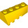 LEGO Giallo Cuneo 2 x 4 Sloped Destra (43720)