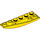 LEGO Yellow Wedge 2 x 6 Double Inverted Left (41765)