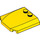 LEGO Jaune Coin 4 x 4 Incurvé (45677)