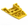 LEGO Yellow Wedge 4 x 4 Triple Curved without Studs (47753)