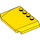 LEGO Yellow Wedge 4 x 6 Curved (52031)