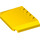 LEGO Geel Wig 4 x 6 Gebogen (52031)