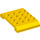 LEGO Yellow Wedge 4 x 6 x 0.7 Double (32739)
