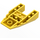 LEGO Jaune Coin 6 x 4 Coupé avec des encoches pour tenons (6153)