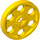LEGO Jaune Coin Courroie Roue (4185 / 49750)