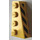 LEGO Yellow Wedge Brick 2 x 4 Right with Yellow and Black Danger Stripes Sticker (41767)