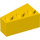 LEGO Geel Wig Steen 3 x 2 Rechtsaf (6564)