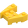 LEGO Yellow Wedge Brick 3 x 4 with Stud Notches (50373)