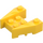 LEGO Yellow Wedge Brick 3 x 4 with Stud Notches (50373)