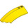 LEGO Yellow Wedge Curved 3 x 8 x 2 Left (41750 / 42020)