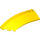 LEGO Yellow Wedge Curved 3 x 8 x 2 Left (41750 / 42020)