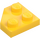 LEGO Jaune Pièce de monnaie assiette 2 x 2 Cut Pièce de monnaie (26601)