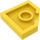 LEGO Yellow Wedge Plate 2 x 2 Cut Corner (26601)