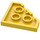 LEGO Yellow Wedge Plate 3 x 3 Corner (2450)