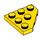 LEGO Yellow Wedge Plate 3 x 3 Corner (2450)