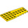 LEGO Yellow Wedge Plate 4 x 9 Wing with Stud Notches (14181)