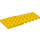 LEGO Yellow Wedge Plate 4 x 9 Wing with Stud Notches (14181)