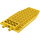 LEGO Gelb Keil Platte 6 x 12 x 1 mit 2 Rotatable Pins
