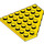 LEGO Yellow Wedge Plate 6 x 6 Corner (6106)