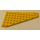 LEGO Yellow Wedge Plate 7 x 12 Wing Left (3586)