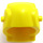 LEGO Yellow Welding Mask with Pixelated Eyes with Rivets (13792)