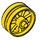 LEGO Yellow Wheel Rim Ø14.6 x 6 with Spokes and Stub Axles (50862)