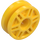 LEGO Yellow Wheel Rim Ø18 x 7  with Deep Spokes and Brake Rotor (13971 / 77031)