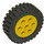 LEGO Yellow Wheel Rim 30mm x 12.7mm Stepped with Tire 13 x 24