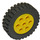 LEGO Gelb Rad Felge 30mm x 12.7mm Stepped mit Reifen 13 x 24
