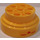 LEGO Yellow Wheel Rim with Naboo Lines and Triangle Design (Both Sides) Sticker Ø31.4 x 16 (60208)