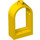 LEGO Yellow Window Frame 1 x 2 x 2.7 with Rounded Top (30044)