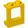 LEGO Yellow Window Frame 1 x 2 x 2 with 2 Holes in Bottom (2377)