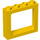 LEGO Yellow Window Frame 1 x 4 x 3 (center studs hollow, outer studs solid) (6556)