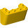 LEGO Yellow Windscreen 2 x 4 x 2 Inverted (4284)