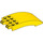 LEGO Yellow Windscreen 4 x 8 x 2 Curved Hinge (46413 / 50339)