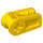 LEGO Yellow Wire Clip with Cross Hole (49283)