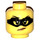 LEGO Yellow Woman Crook Minifigure Head (Recessed Solid Stud) (3626 / 29873)