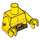 LEGO Yellow Wrestling Champion Minifig Torso (973 / 88585)