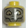 LEGO Yellow Zam Wesell Head (Safety Stud) (3626)