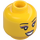 LEGO Yellow Zoey Minifigure Head (Recessed Solid Stud) (3274 / 102995)