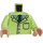 LEGO Gelblich-grün Beaker Minifig Torso (973 / 76382)