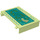 LEGO Geelachtig groen Book Halve met Hinges en Compartment met &#039;ANTONIO&#039; en Animals (1517 / 80909)