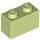 LEGO Vert jaunâtre Brique 1 x 2 avec tube inférieur (3004 / 93792)