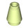 LEGO Yellowish Green Cone 1 x 1 with Top Groove (28701 / 59900)