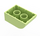 LEGO Vert jaunâtre Duplo Brique 2 x 3 avec Haut incurvé (2302)