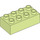 LEGO Gelblich-grün Duplo Backstein 2 x 4 (3011 / 31459)